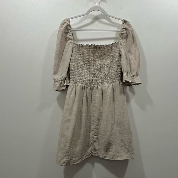 REFORMATION Cerise Linen Dress - Picture 9 of 12